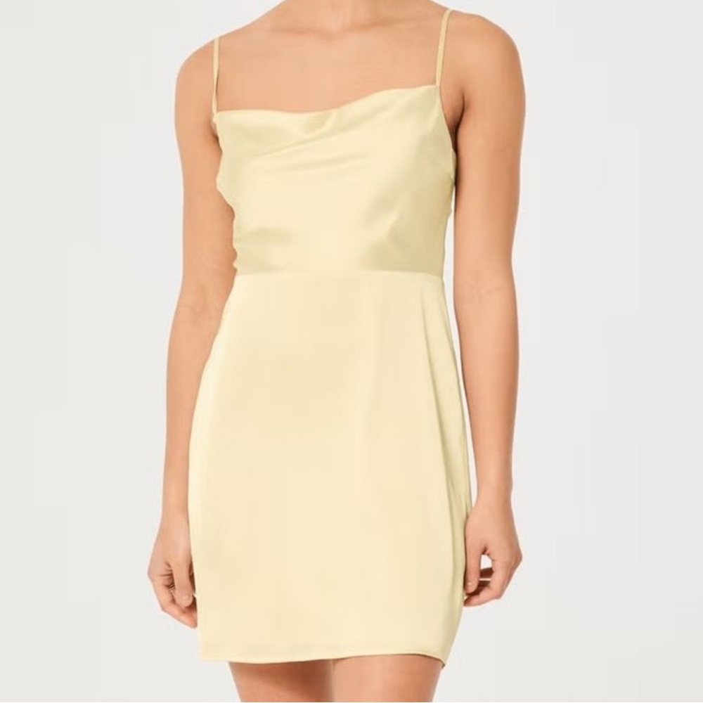 Hollister Satin Mini Dress